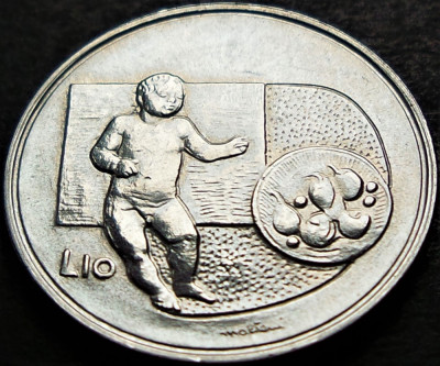 Moneda exotica 10 LIRE - SAN MARINO, anul 1976 *cod 5056 A = UNC foto