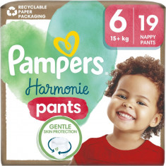 Pampers Harmonie Pants Size 6 scutece tip chiloțel 15+ kg 19 buc