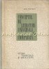 Literatura Comparata: Conceptul de Literatura Universala - Alexandru Dima, Studii Teoretice, 1967