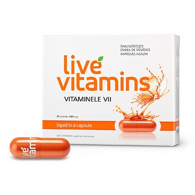 LIVE VITAMINS 30CPS