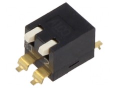Comutator DIP-SWITCH 2 Sec?iuni OFF-ON 0,025A/24VDC foto