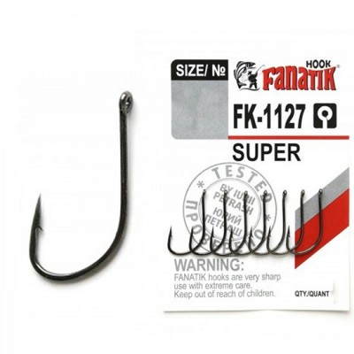 Carlige Fanatik FK-1127 No.4 Super 8buc/plic foto