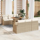 Cumpara ieftin Set de canapele pentru grădină Bej, crem 100 x 55 x 73 cm