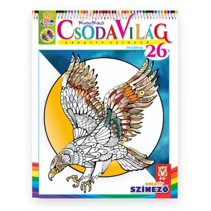 Csodavil&aacute;g Kreat&iacute;v sz&iacute;nező 26. - Holdf&eacute;ny - J&aacute;nossy G&aacute;bor-J&aacute;nossy-K&aacute;rm&aacute;n M&oacute;nika