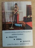 C9 15 - 1974 - Calendare de buzunar - reclama aspiratoare Practic Ideal Junior