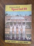 Almanahul Sportul 1981 - Coperta Nadia / R4P4F