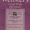 Webster`s Dictionary