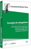 Exceptia de nelegalitate - Constantina-Monica Turcu