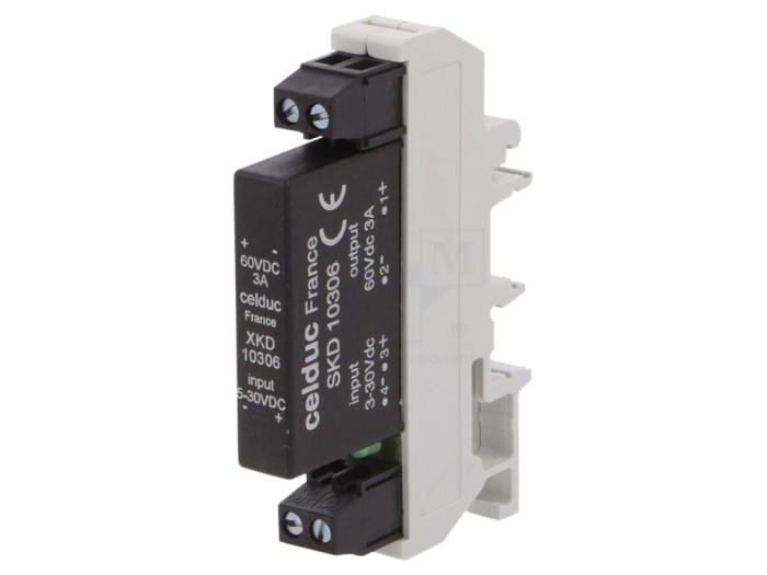 Releu semiconductor 5-30VDC 1A