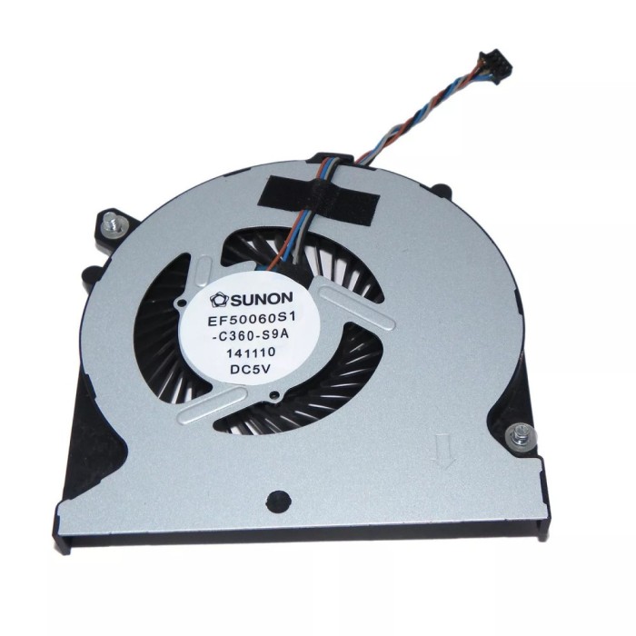 Cooler Laptop, HP, Zbook 15u G1, 796898-001, EF50060S1-C360-S9A, 6043B0172101, KSB0705HB-A19, 5V, 0.5A