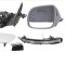 Oglinda exterioara Audi Q5 (8r), 09.2008-09.2016, Stanga, reglare electrica; grunduit; incalzita; cu functie detectie unghi mort; geam asferic; croma