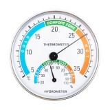 Termometru Higrometru Kerbl Pentru Grajd Interior Temperatura Umiditate 5-35&deg;C 20-100% Masurare Mediu Ferme Spatii Animale
