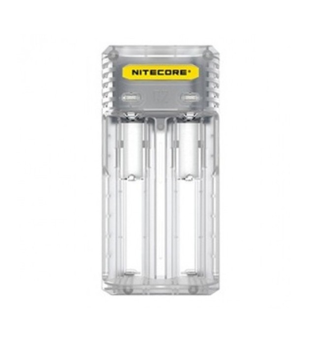 NITECORE Q2 &Icirc;ncărcător rapid cu 2 canale 2A pentru IMR Li-ion-Culoare Transparent