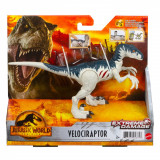 JURASSIC WORLD EXTREME DAMAGE DINOZAUR VELOCIRAPTOR SuperHeroes ToysZone, Mattel