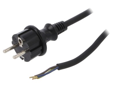 Cablu Electric SCHUKO 3x1mm2 4m foto