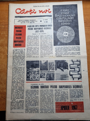 carti noi aprilie 1967-razboiul de independenta,valea jiului,delta dunarii foto