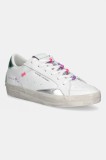 Crime London sneakers din piele SK8 DELUXE femei, culoarea alb, 20100PP7