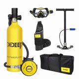 Cumpara ieftin Butelie Scufundări Portabilă 2L cu Regulator, Mască, Pompă Manuală și Geantă