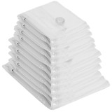 Set 10 saci de vidat haine, 4 dimensiuni diferite, transparent Household NewTrend