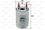 Filtru combustibil VALEO 587551