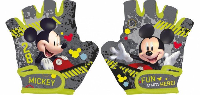 Manusi protectie copii, model Mickey Mouse, marime +3 ani (pana la 15 cm circumf... Cod:59090SP