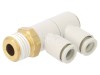 Racord Push-in 90&deg; 1-10bar 5-60&deg;C KQ2VD08-04AS