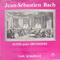 Disc vinil, LP. Suites Pour Orchestre Nr. 2 En Si Mineur, Nr. 3 En Re Majeur-J.S. Bach, Orchestre Symphoniq-317144