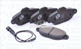 Set placute frana,frana disc FIAT PUNTO Cabriolet (176C) (1994 - 2000) KROTTENDORF KRO1115