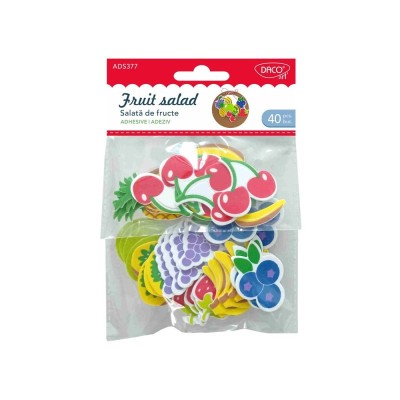 Salata de fructe spuma autoadezive - Accesorii craft Daco foto