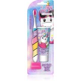 Be a Unicorn Oral Care Set set pentru &icirc;ngrijirea dentară pentru copii