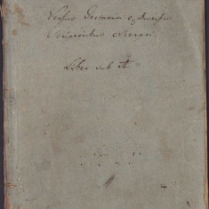 HST 105SP Manuscris 1827 Banat limba germană