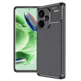 Cumpara ieftin Husa pentru Xiaomi Redmi Note 13 Pro+ 5G, Techsuit CarbonFiber, Black