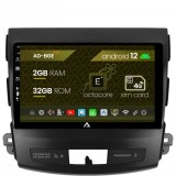Cumpara ieftin Navigatie Mitstubishi Outlander Peugeot 4007 Citroen C-Crosser, Android 12, E-Octacore 2GB RAM + 32GB ROM, 9 Inch - AD-BGE9002+AD-BGRKIT276