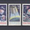 ROMANIA 1965 LP 611 COSMONAUTICA SERIE MNH