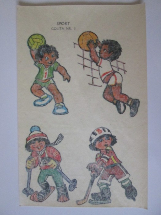 Coliță șibebilduri anii 80:Sport