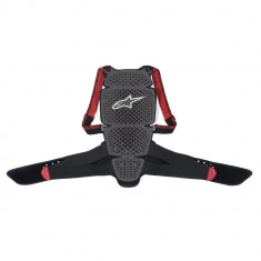 Protectie Spate Moto Alpinestars Nucleon KR-Cell Protector, Negru/Rosu, Marime XL