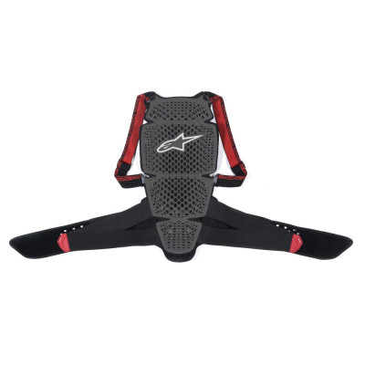 Protectie Spate Moto Alpinestars Nucleon KR-Cell Protector, Negru/Rosu, Marime XL foto