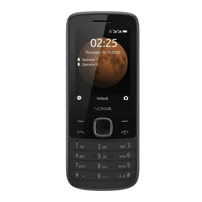 Telefon mobil Nokia 225, ecran 2.4 inch, 64 MB RAM, VGA, 4 G, 1150 mAh, Negru foto