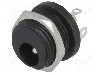 Conector alimentare DC, 12V, {{Numarul de pini}} pini, seria {{Seria producatorului}}, 5,5/2,5mm. CLIFF - FC681474