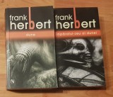 Set 2 carti din seria Dune de Frank Herbert. Nemira 2005