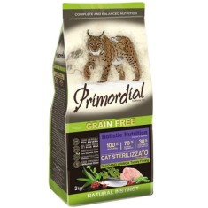 Primordial GF Cat Sterilizzato Curcan &amp;amp;amp; hering 2 kg foto