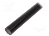 Tijă neagră extrudată &Oslash; 50mm L 500mm MITSUBISHI CHEMICAL ADV. MATERIALS