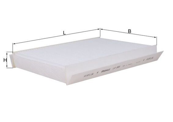 MAHLE LA 889 Filtru, aer habitaclu