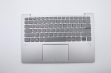 Carcasa superioara cu tastatura iluminata palmrest Laptop, Lenovo, IdeaPad 720S-13ARR Type 81BR, 5CB0P18900, AM168000120, iluminata, argintie layout U