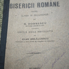 ISTORIA BISERICII ROMANE PENTRU CLASA A VI A SECUNDARA 1921