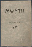 DEMOSTENE BOTEZ - MUNTII (VERSURI, editia princeps 1918) [PLACHETA DE DEBUT / prefata de GARABET IBRAILEANU]