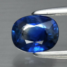 ~ > > SAFIR NATURAL ALBASTRU SUPERB - 0,51 ct. Certificat de Autenticitate ! !