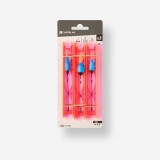Set linii montate 100L PF-RL 100 X3 pescuit staționar &icirc;n r&acirc;u, Caperlan