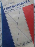 Corespondenta in Limba Franceza - Ana Firoiu, Albatros 1982, Carte in Franceza, Editie Paperback