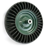 Roata de schimb pentru roaba 39 cm, cu rulment metalic, fara ax